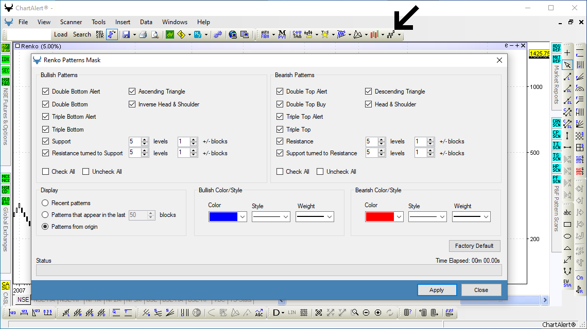 Renko Patterns Mask